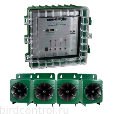 Ультразвуковой отпугиватель птиц "BirdControl - Ultra", полный аналог Ultrason X от американского производителя BirdGard.